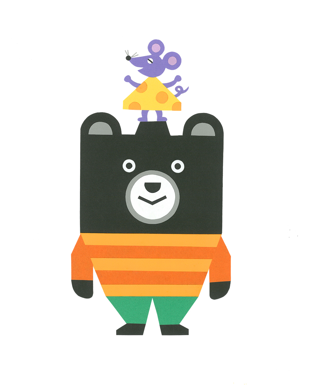 はいチーズ の公式キャラクター チーとズー がついに誕生 制作者は クリエイティブユニットのtupera Tuperaさん 千株式会社